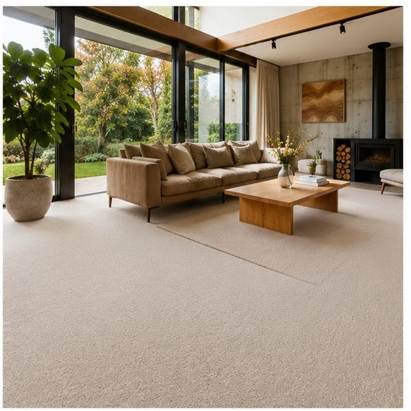 Carpet after steam cleaning in Kingsville